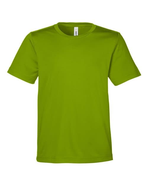Youth Capital Performance T-Shirt – Acid Green
