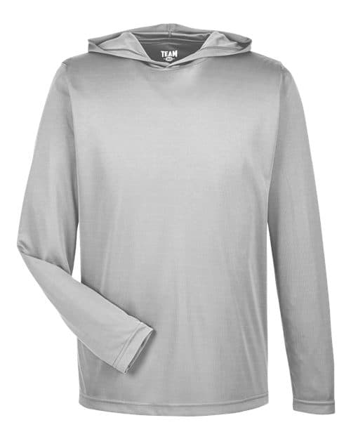 Men's Zone Performance Hooded T-Shirt – Sport Silver
