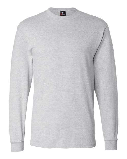 Unisex Beefy-T® Long Sleeve T-Shirt – Ash