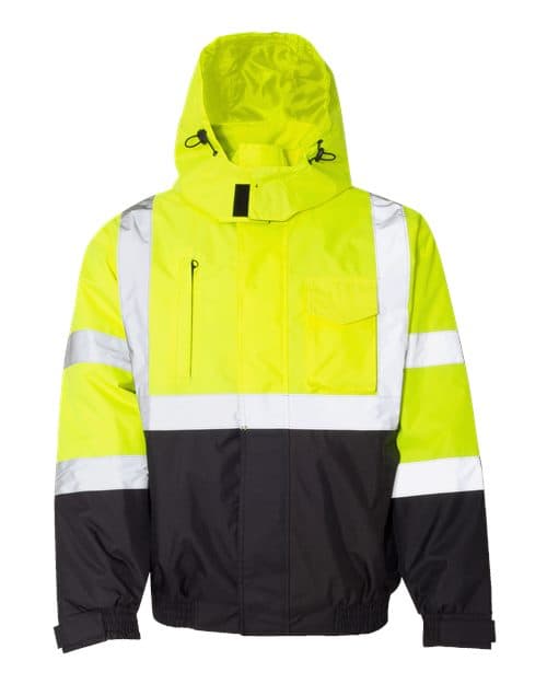 Unisex Economy Bomber Jacket – Lime