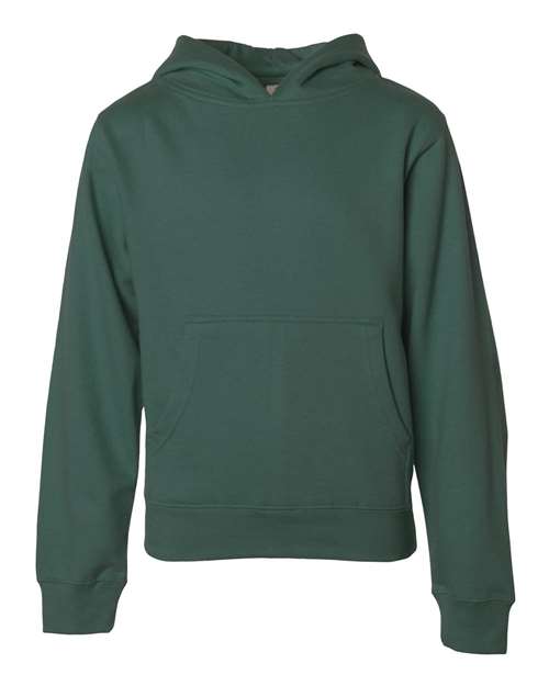 Youth Midweight Hooded Sweatshirt – Alpine Green