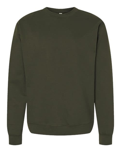 Unisex Midweight Crewneck Sweatshirt – Army
