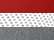 Red/ White/ Heather Grey