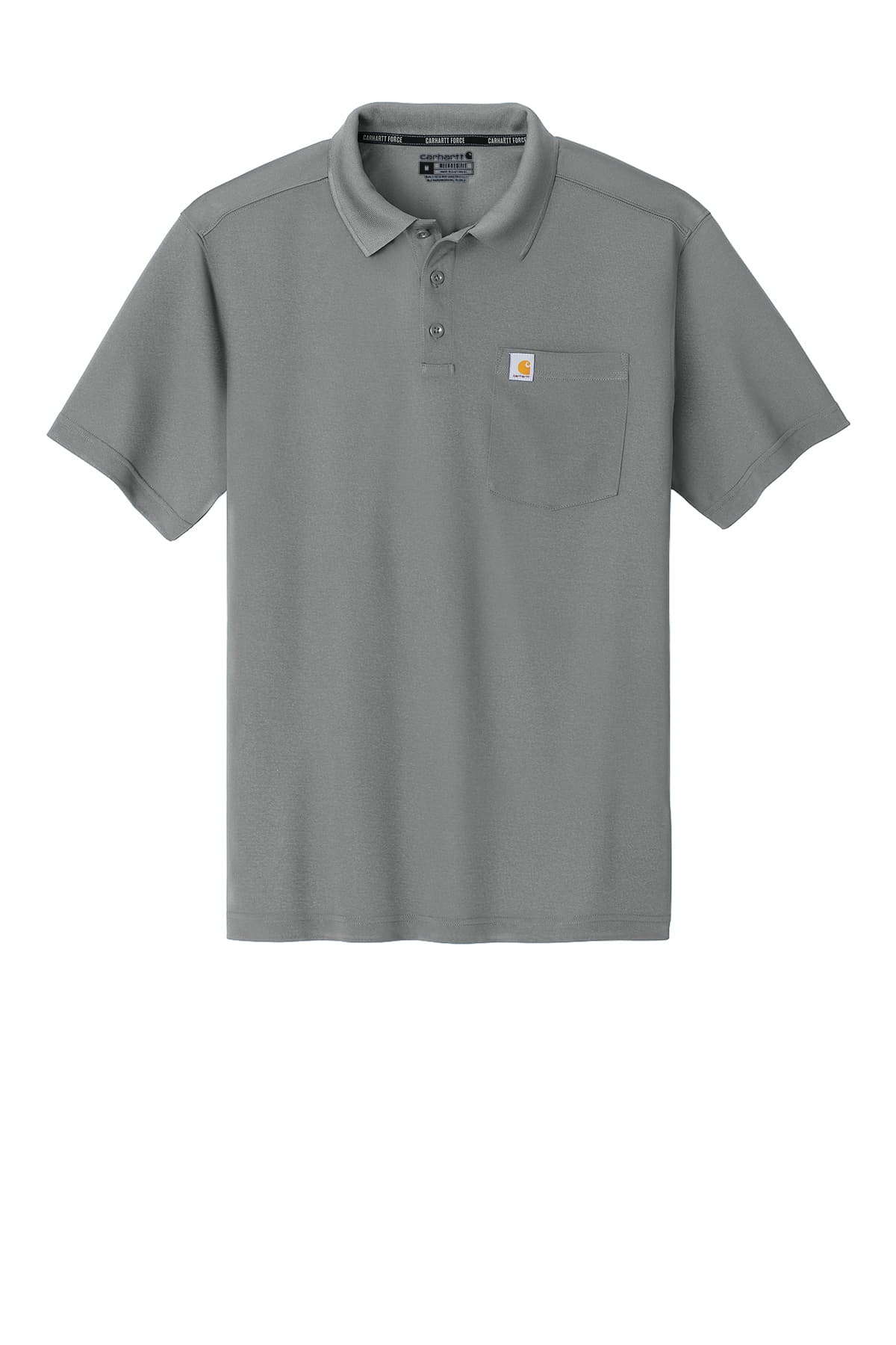 Carhartt Force® Snag-Resistant Pocket Polo CT106880 – Asphalt Grey