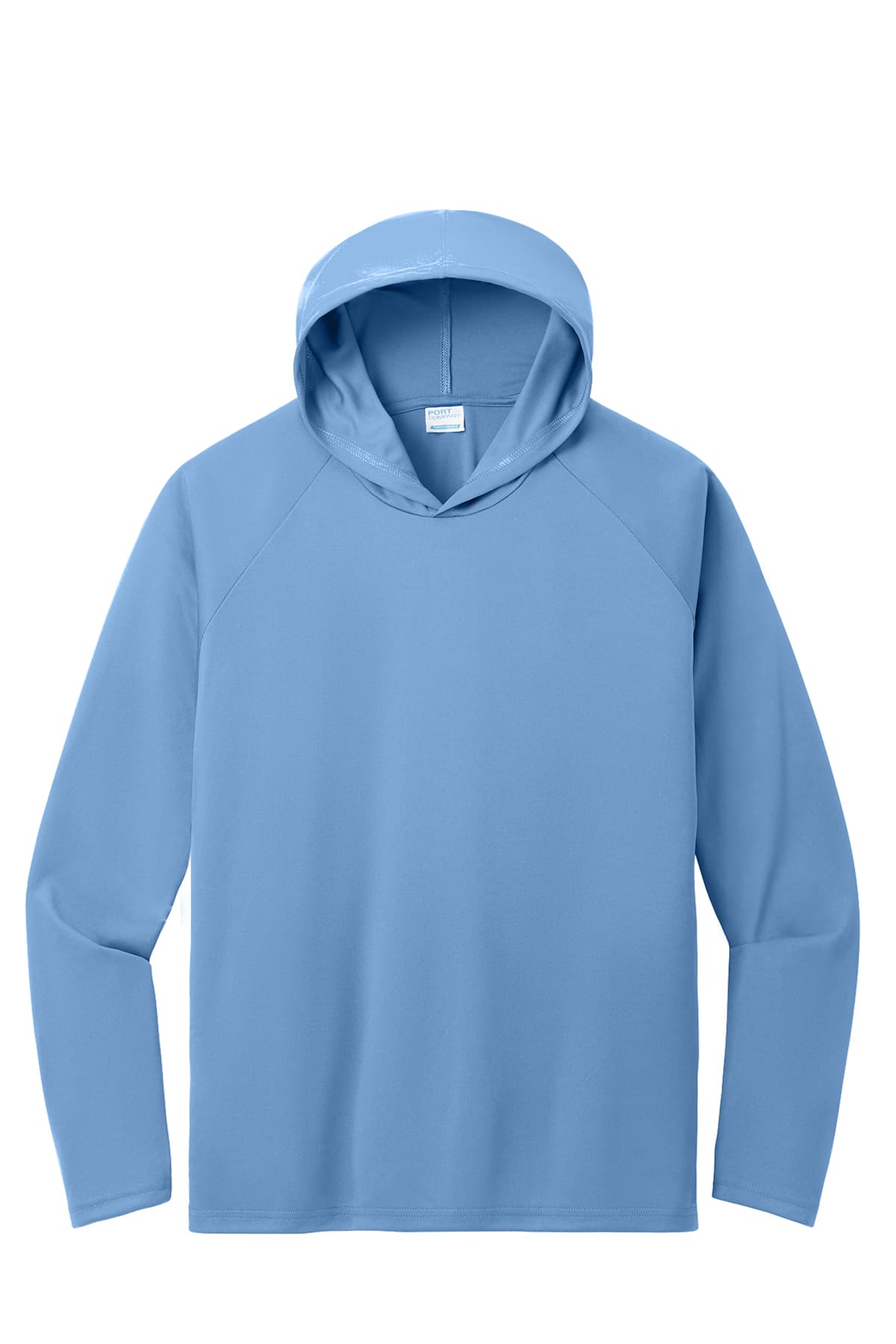 Port & Co.™ Performance Pullover Hooded Tee. PC380H – Carolina Blue