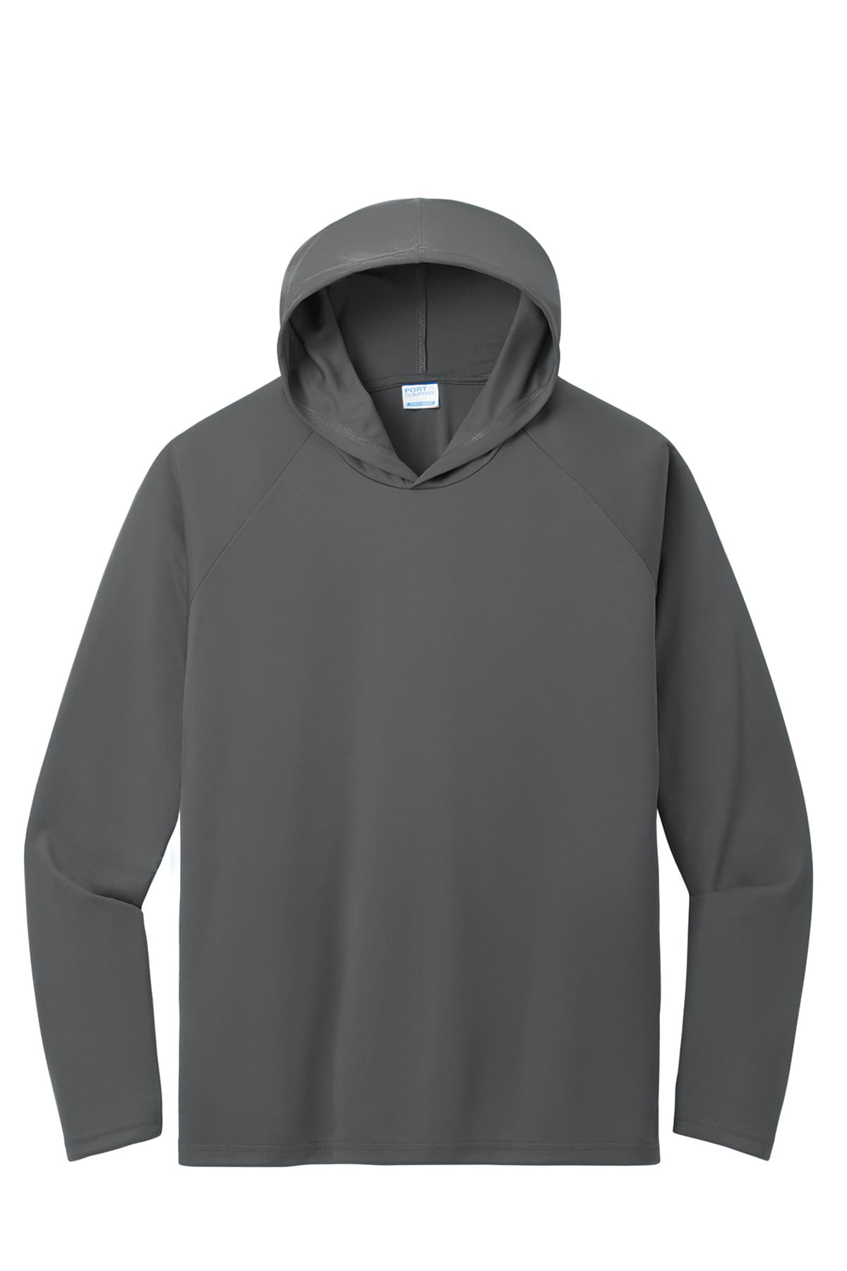 Port & Co.™ Performance Pullover Hooded Tee. PC380H – Charcoal